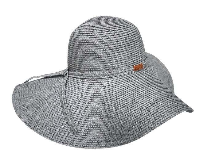 Panama Hat With Faux Leather Band