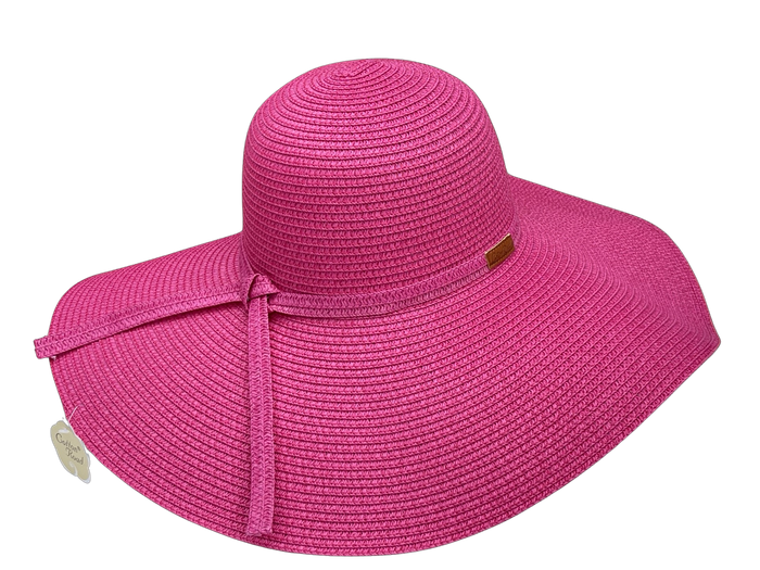 Panama Hat With Faux Leather Band