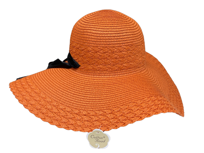 Women's Ribbon Braid Hat with Ticking