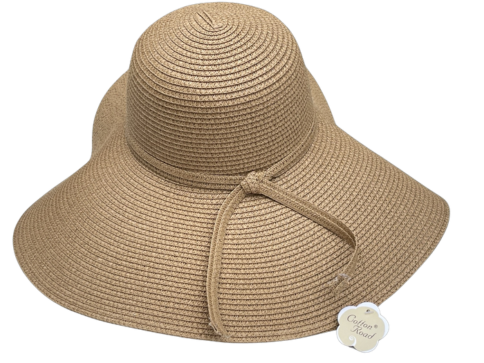 Women's Ribbon Braid Hat with Ticking