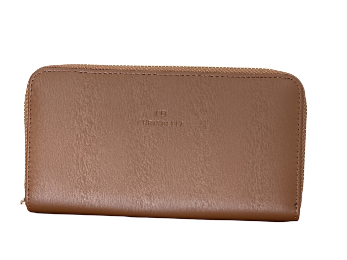 Chrisbella Classy Modern Brown Wallet