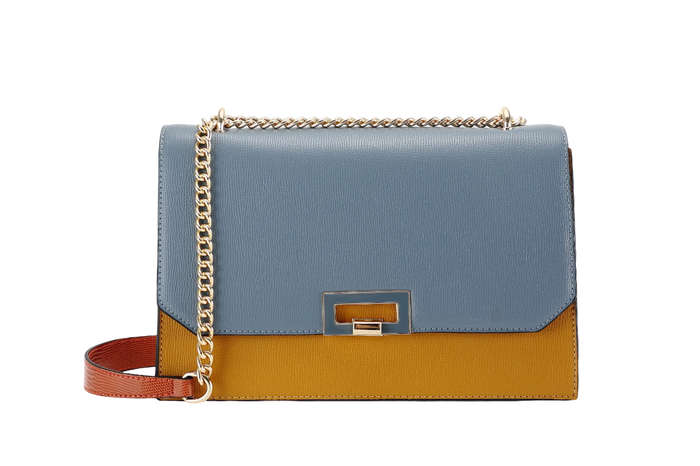 BAGCO Two-Tone Yellow Handbag -BX012304073