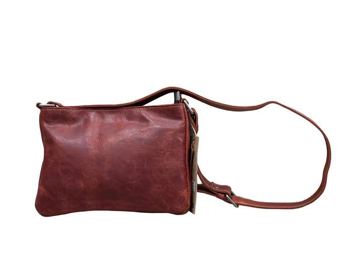 Brown Leather Crossbody Bag