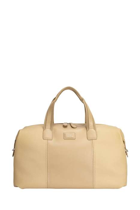 David Jones  Beige Weekender Bag DJ140A