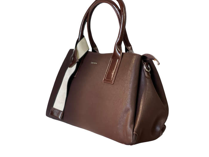 BAGCO Coffee Standard Handbag - SOFT5078010