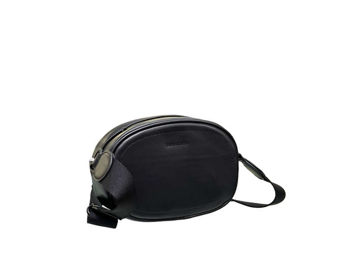 David Jones Black Oval Crossbody DJ224A
