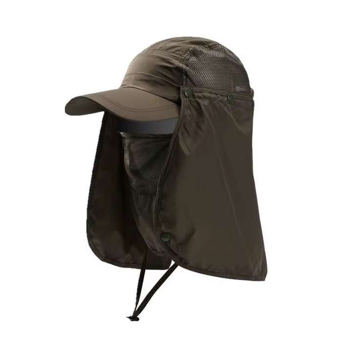 Unisex UV Sun Protection Face and Neck Summer Cap