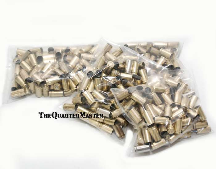 Bushveldt 100 - 9mmP Used Brass: Sorted and Polis