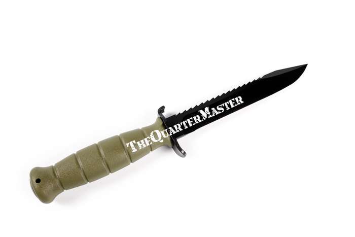 GLOCK Field Knife with Saw FM81: Green