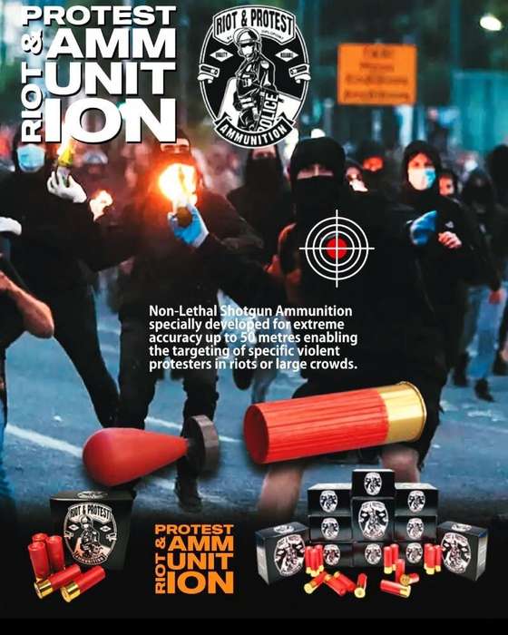 Accu Ammo Less Than Lethal 12g Baton X25