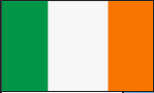Ireland Flag 40x60 mm with Velcro
