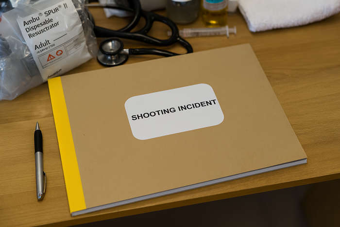 Shooting Incident Register 200 Page