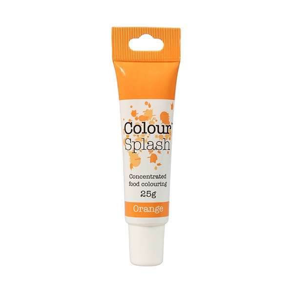 Colour Splash Food Colouring Gel for Cakes Baking Icing - 25g - Orange