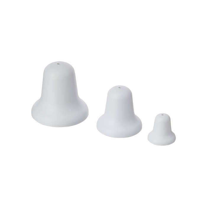 PME Set Of 3 Cake Icing Baking Bell Moulds Mold Separators (25 x 44 x 56mm)