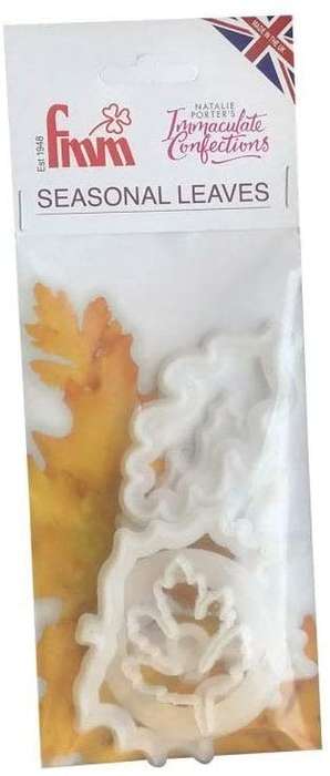 FMM - Seasonal Leaves Cutter Set - Sugarcraft Icing Cutter for Cake Decorating