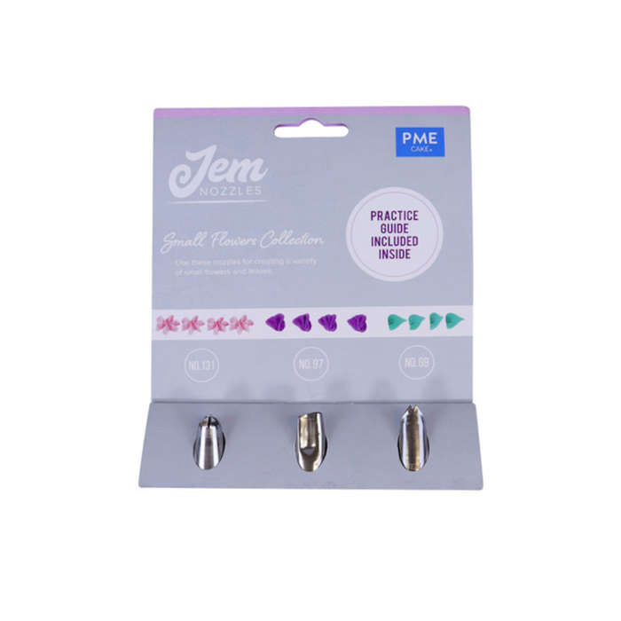 PME JEM Icing Tip Nozzles Cake Decorating Small Flowers Collection