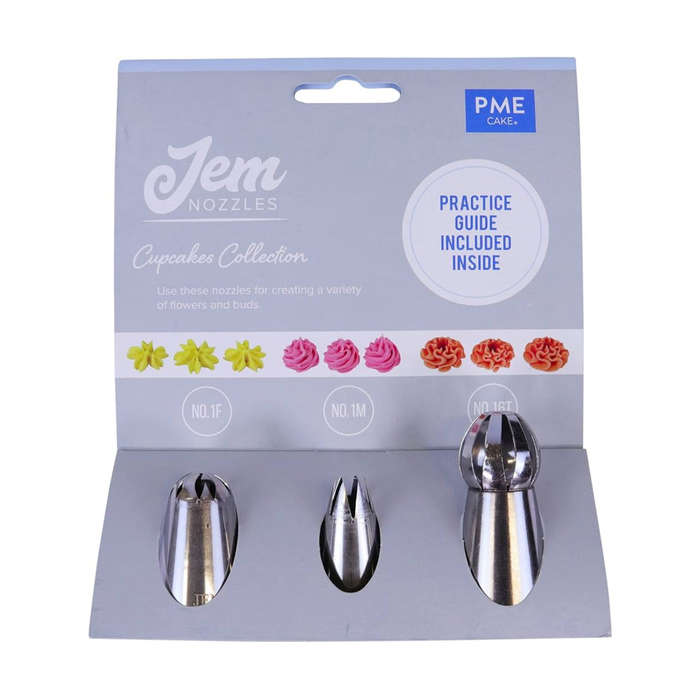PME JEM Icing Tip Nozzles Cake Decorating Cupcakes Collection