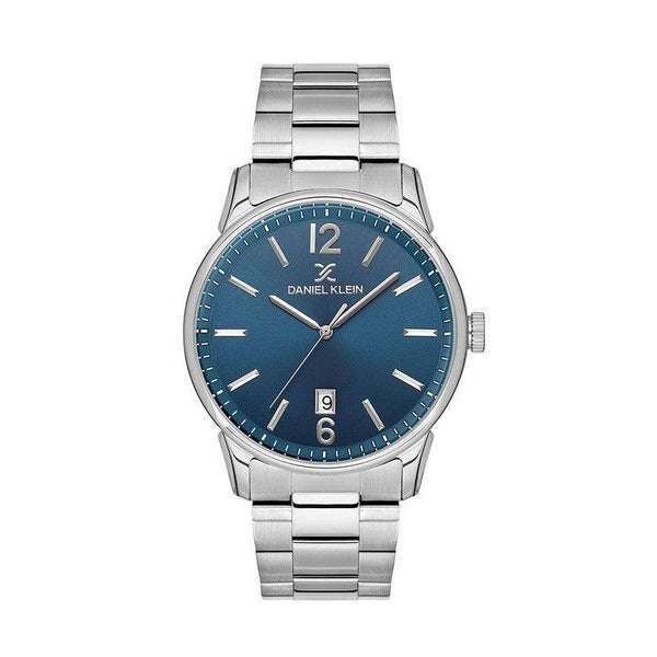 Daniel Klein Premium Blue Dial 3 Hands Date Watch