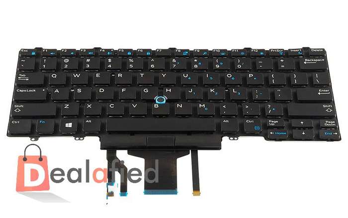 Dell Latitude E5450, Dell Latitude 7490 Replacement Laptop Keyboard - Backlit