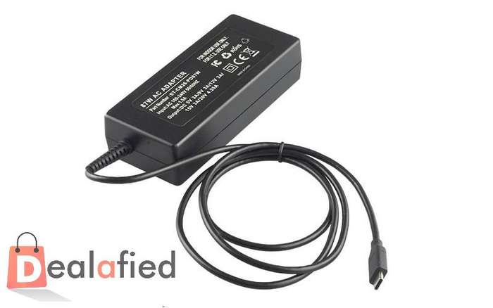 Apple, ASUS, HP,Lenovo 5V-3A/9V-3A/12V-3A/15V-3A/20V-4.25A -90W - USB-C Replacement Charger