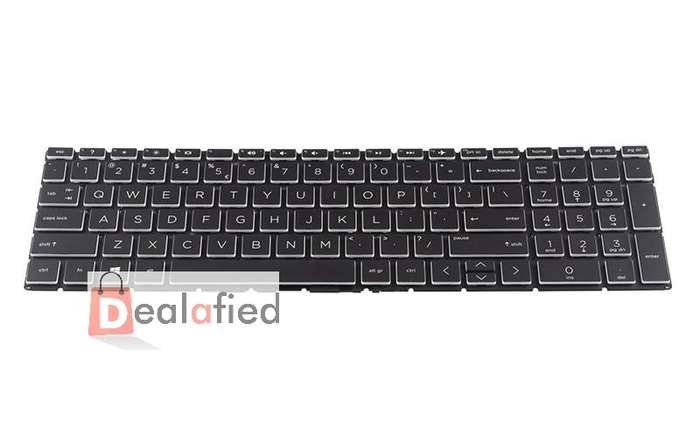 HP 250 G7 255 G7 256 G7 17-ca 17-by 15-da Replacement Laptop Keyboard