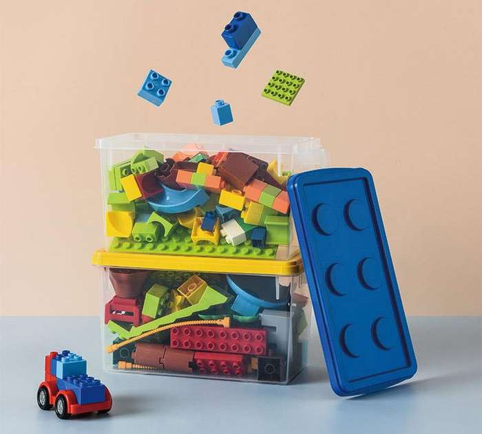 Billy Boo - Building Block Storage Containers - Green