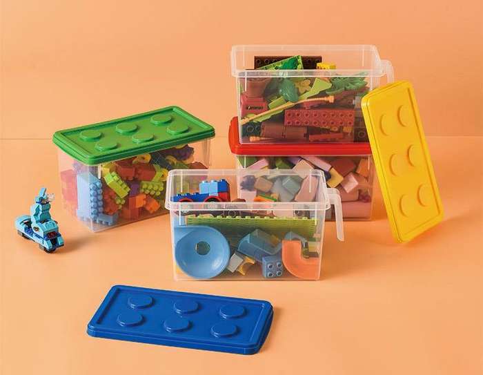Billy Boo - Building Block Storage Containers - Green