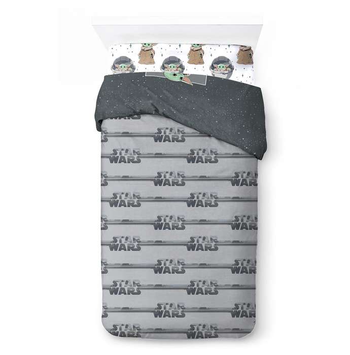 Mandalorian - The Curious Child 5 Piece Reversible Bed Set