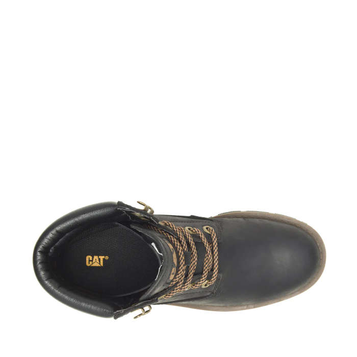 Cat Rewrite Ladies Ankle Boot - Black