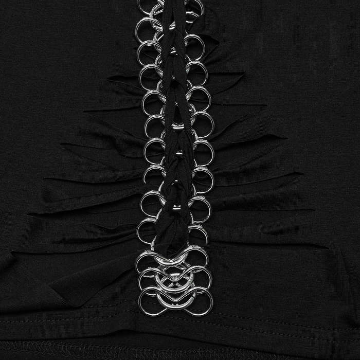 Metal Frame Printed T-Shirt