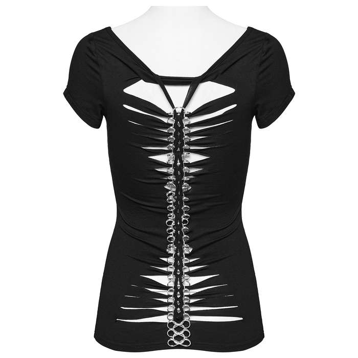 Metal Frame Printed T-Shirt