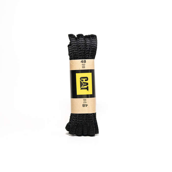 Caterpillar 48inch Black Laces