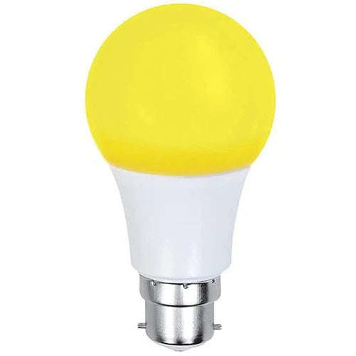 A60 B22 LED Yellow 6W