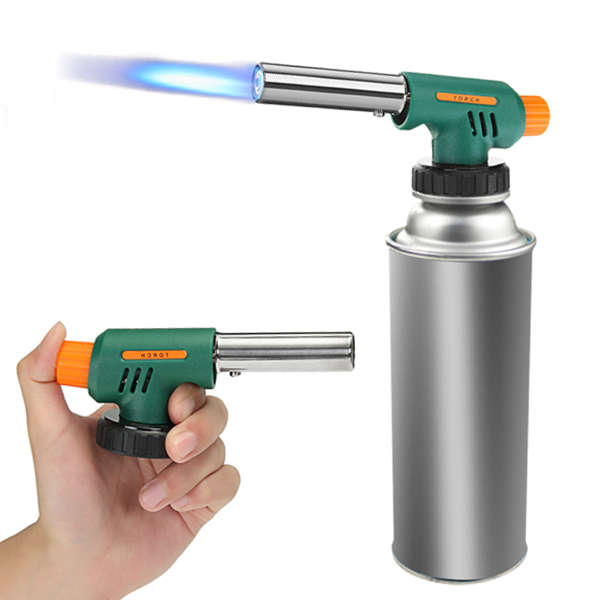 Xmund XD-ST2 Flame Torch Auto Ignition Flamethrower Camping BBQ Butane Gas Flat