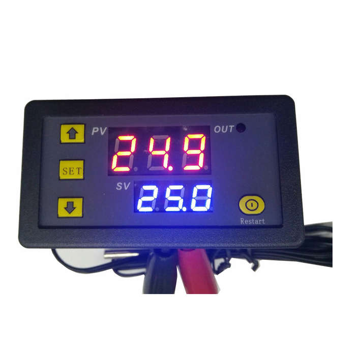 W1018 5V 12V 24V 10A Digital Thermometer Temperature Controller Thermostat Incu