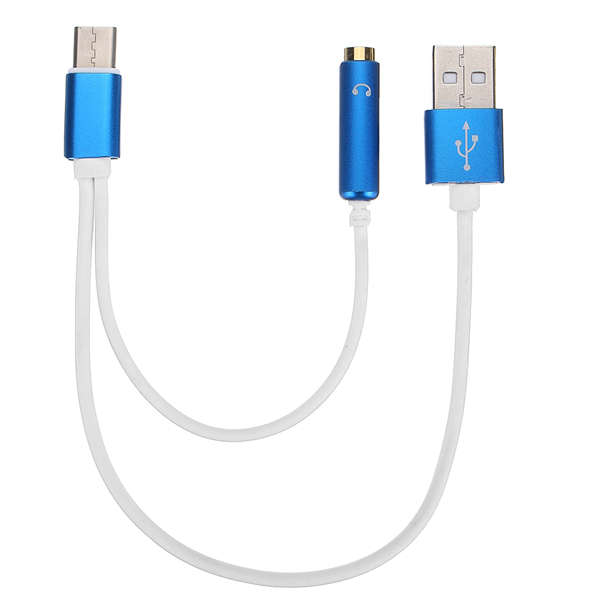 Bakeey Type C 3.5mm Audio Jack To USB Charging Cable Adapter Converter 25cm For