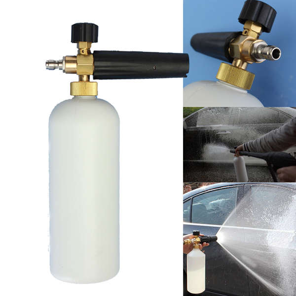 Adjustable Snow Foam Lance Washer Soap 1L Bottle Car Wash Sprayer