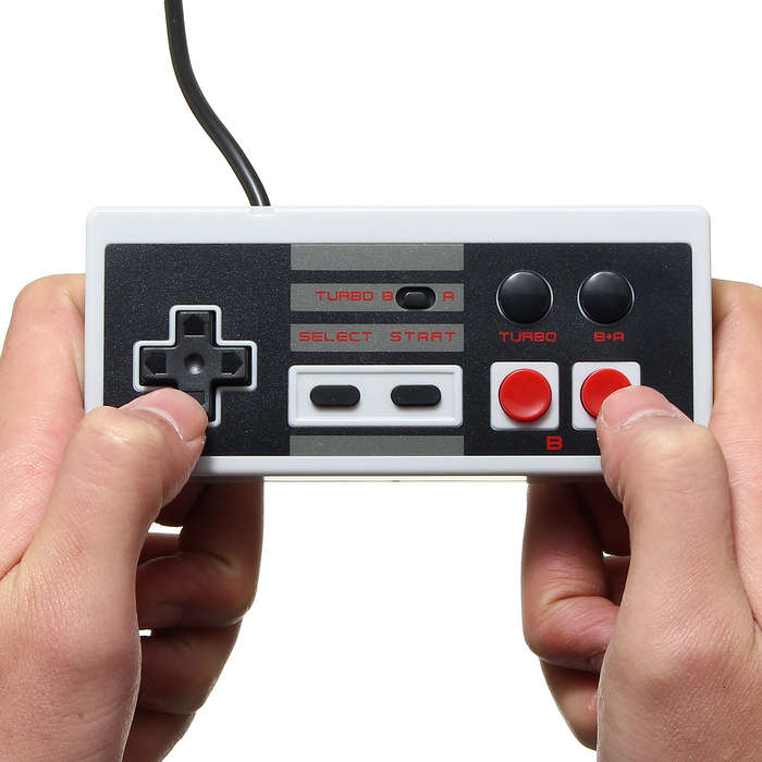 Wired Game Controller Gamepad For Nintendo NES Mini Classic Edition Console