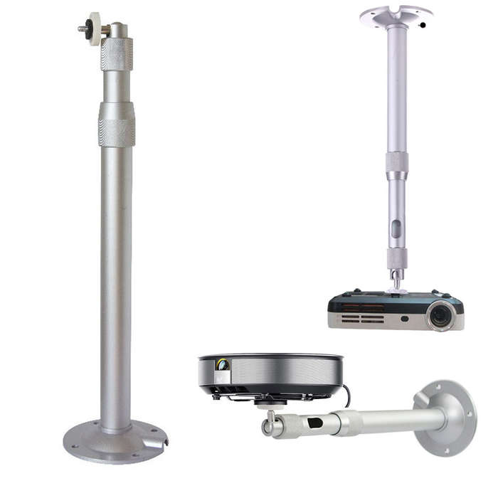 360 Degree Projector Ceiling Wall Bracket Mount LCD Holder Stand Extendable Til