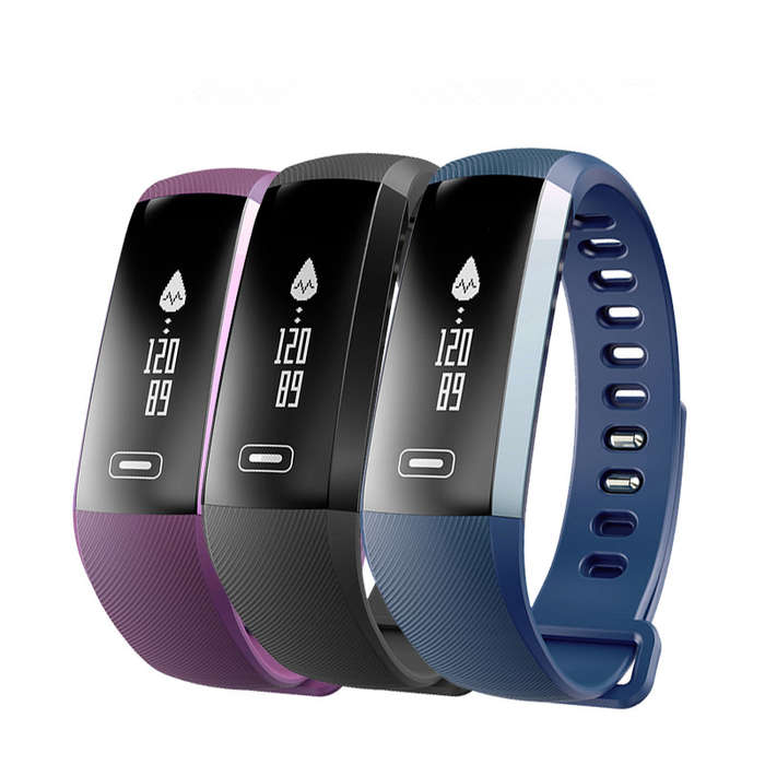 M2S PLUS Heart Rate Blood Pressure Activity Tracker Bluetooth Smart Bracelet Wr