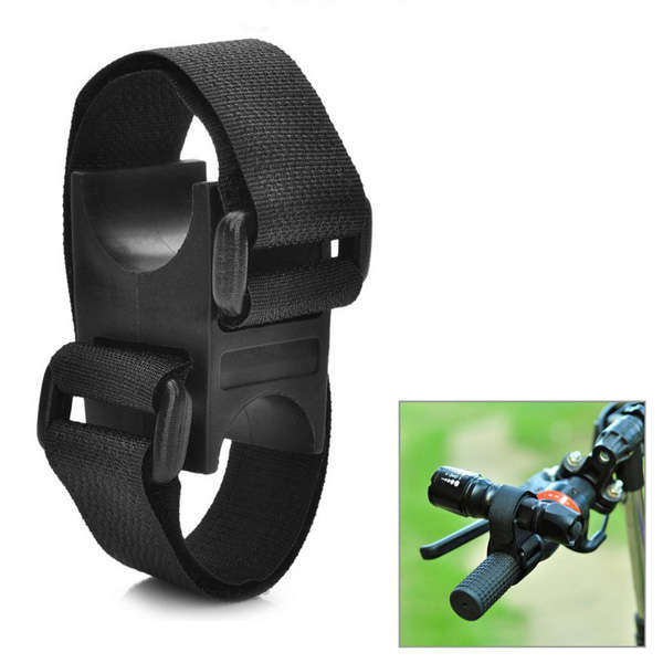 Universal Adjustable Bicycle Mount for Flashlights (2cm-4cm Diameter)