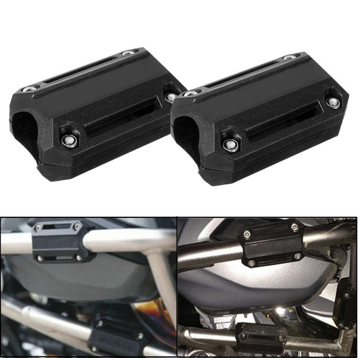 Motorcycle Engine Guard Protection Bumper Decorative Block 25mm For BMW R1200GS