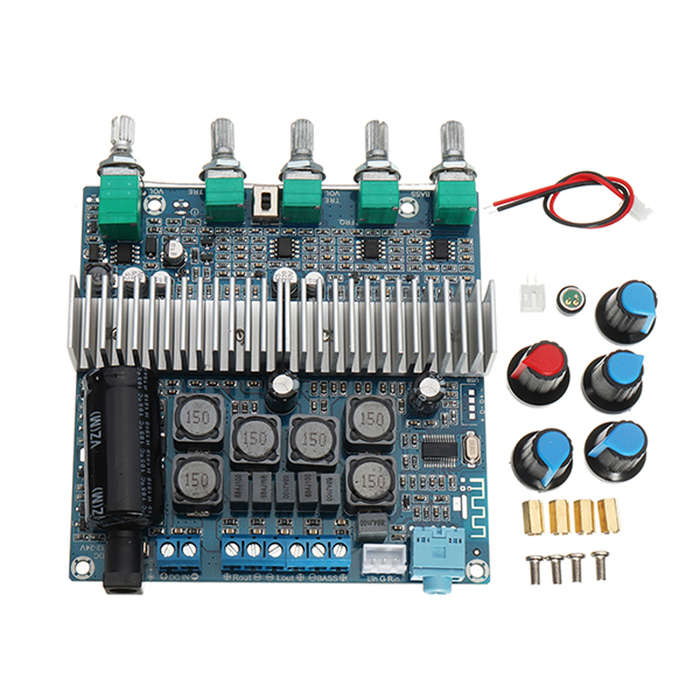 TPA3116 Bluetooth 4.2 Amplifier Board High Power 2.1 Subwoofer Digital Amplifie