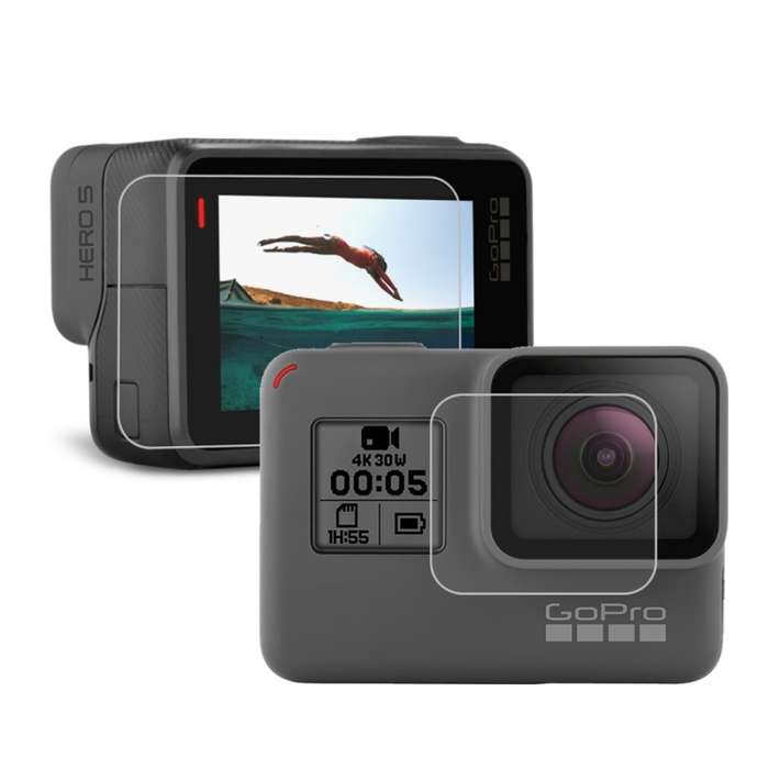 Protective LCD Steel Tempered Glass Film for Gopro Hero 5 Action Camera Accesso