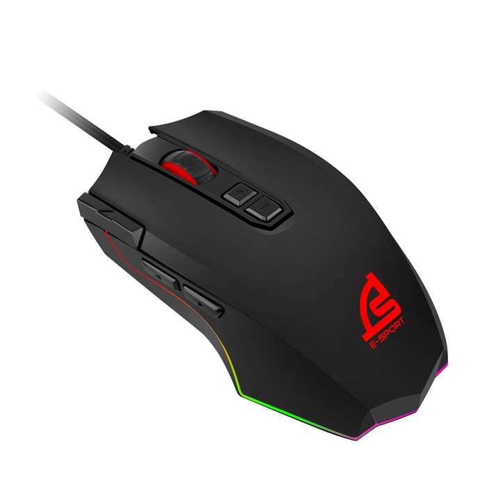SIGNO GM-970 RGB Lighting 8 Macro Keys Wired Gaming Mouse