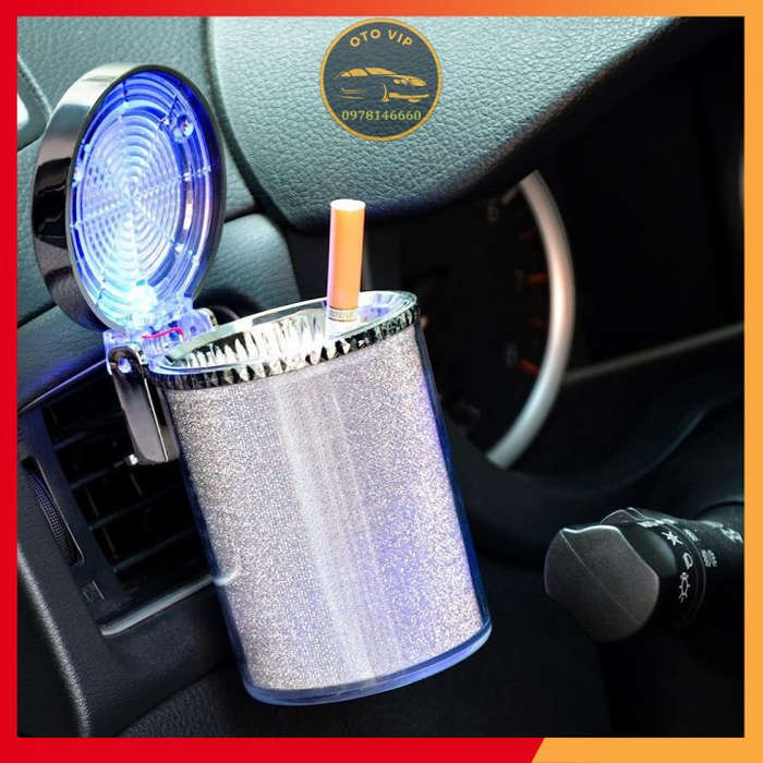 colourful car ashtray