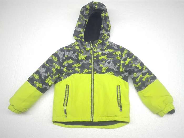 Crivit Lightweight Yellow, Green 4 - 6 Years Windbreaker Jacket [KJ2]