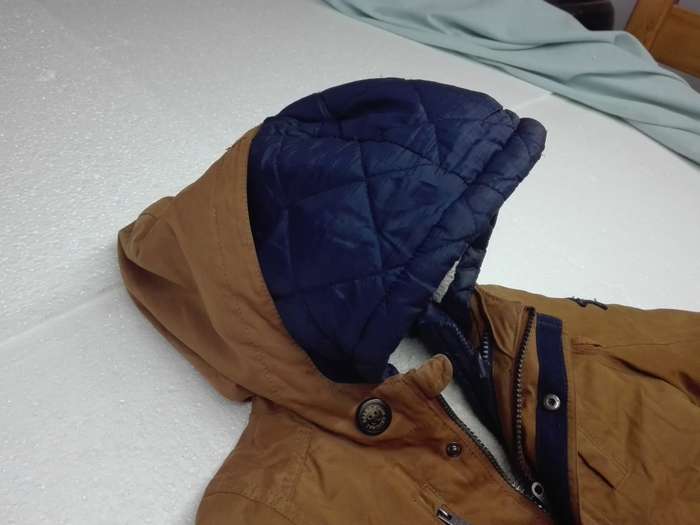 Palomino Middleweight Brown 3 - 4 Years Boys Parka Jacket [KJ7]
