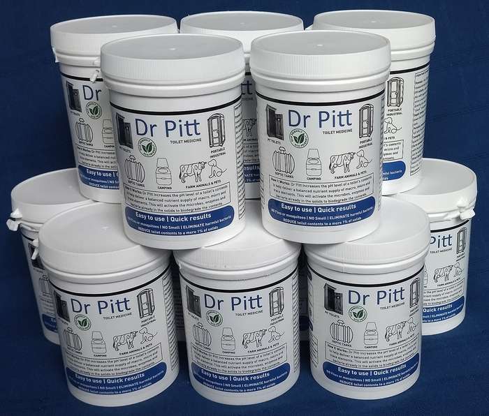 Dr Pitt Eco-Friendly Toilet Sanitizer Powder