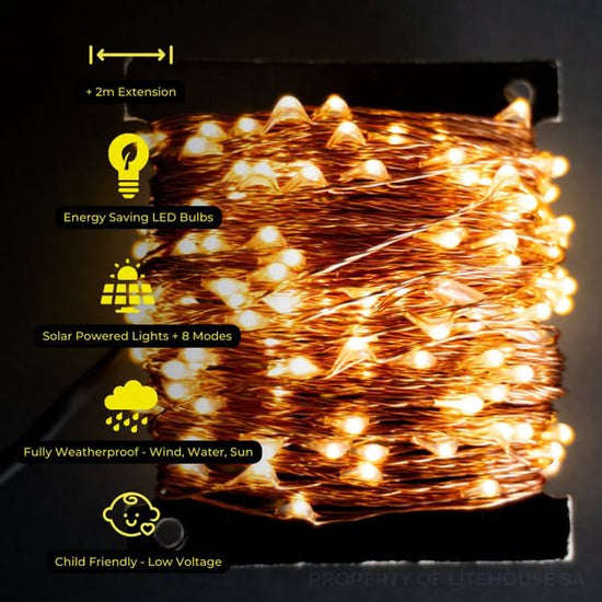Copper Wire Solar Fairy Light
